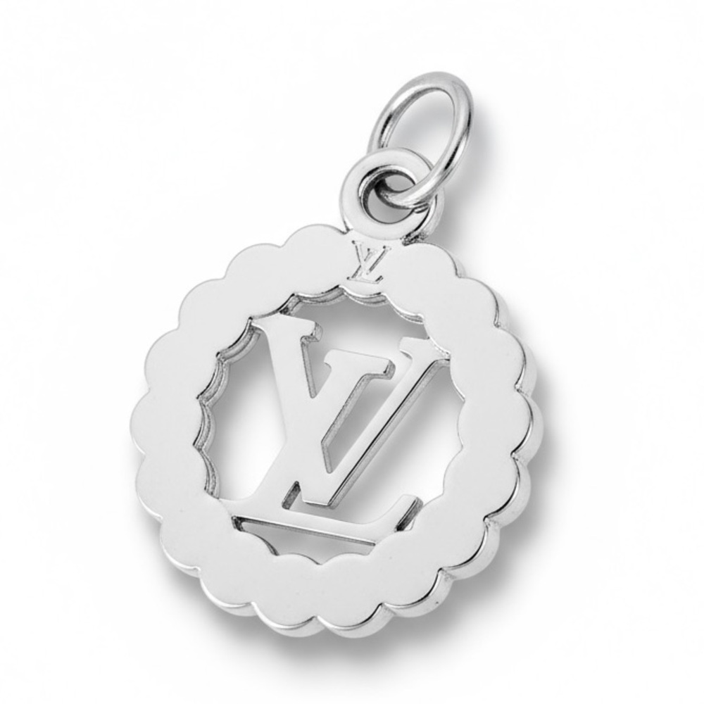 Louis Vuitton Authentic Silver Crystal Necklace Pendant for Necklace - Picture 11 of 15